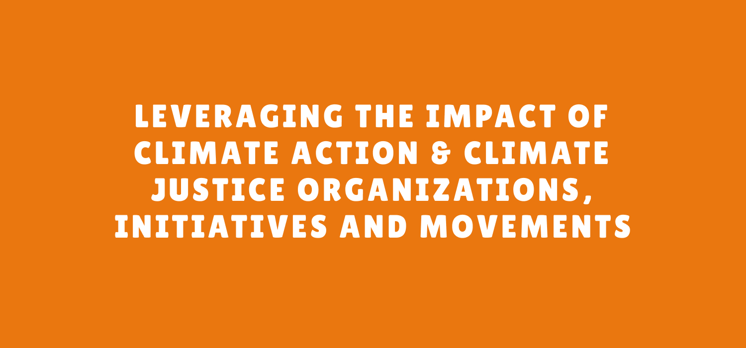 Climate Action & Climate Justice